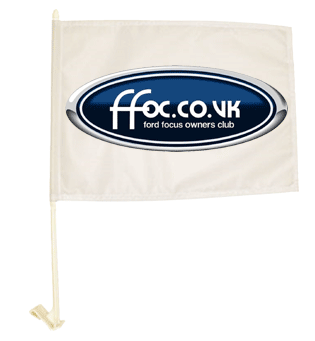 Ford Focus Owners Club Car Flag
